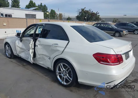 2014 Mercedes-Benz E 550 4Matic from USA, damaged, VIN WDDHF9BB6EA786527